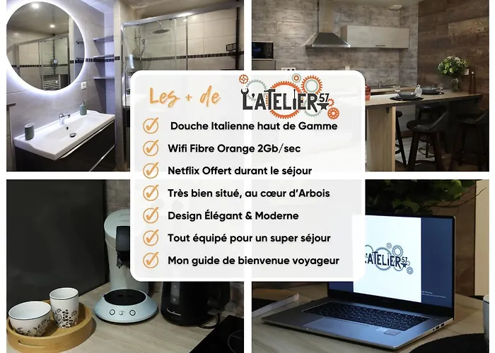 L\'Atelier 57 - Votre meublé authentique !